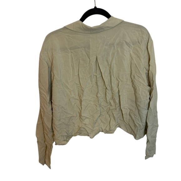 Weekday Cool Beige Filippa Blouse - Picture 3 of 9